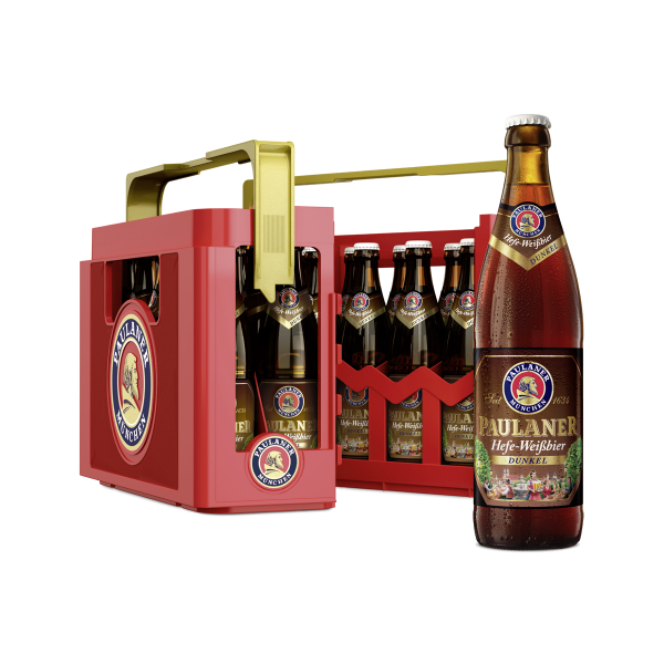 Bild von Paulaner Hefe-Weißbier Dunkel  20 x 0,5L