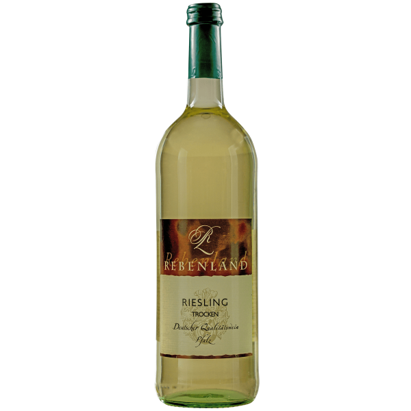 Bild von Rebenland Riesling trocken  1L