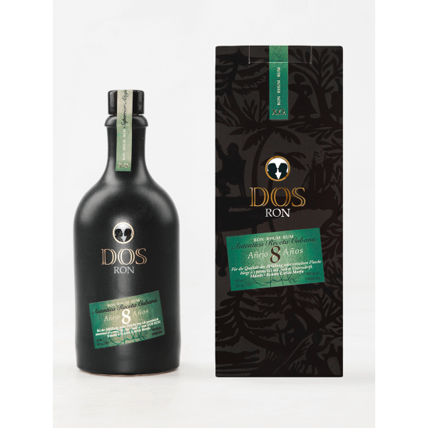 Bild von DOS RON RUM 8 ANOS 40%    0,5L