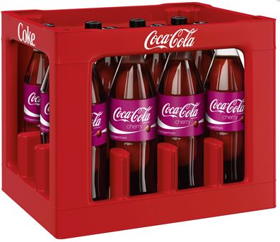 Bild von Coca-cola Cherry 12x1l Mw Pet